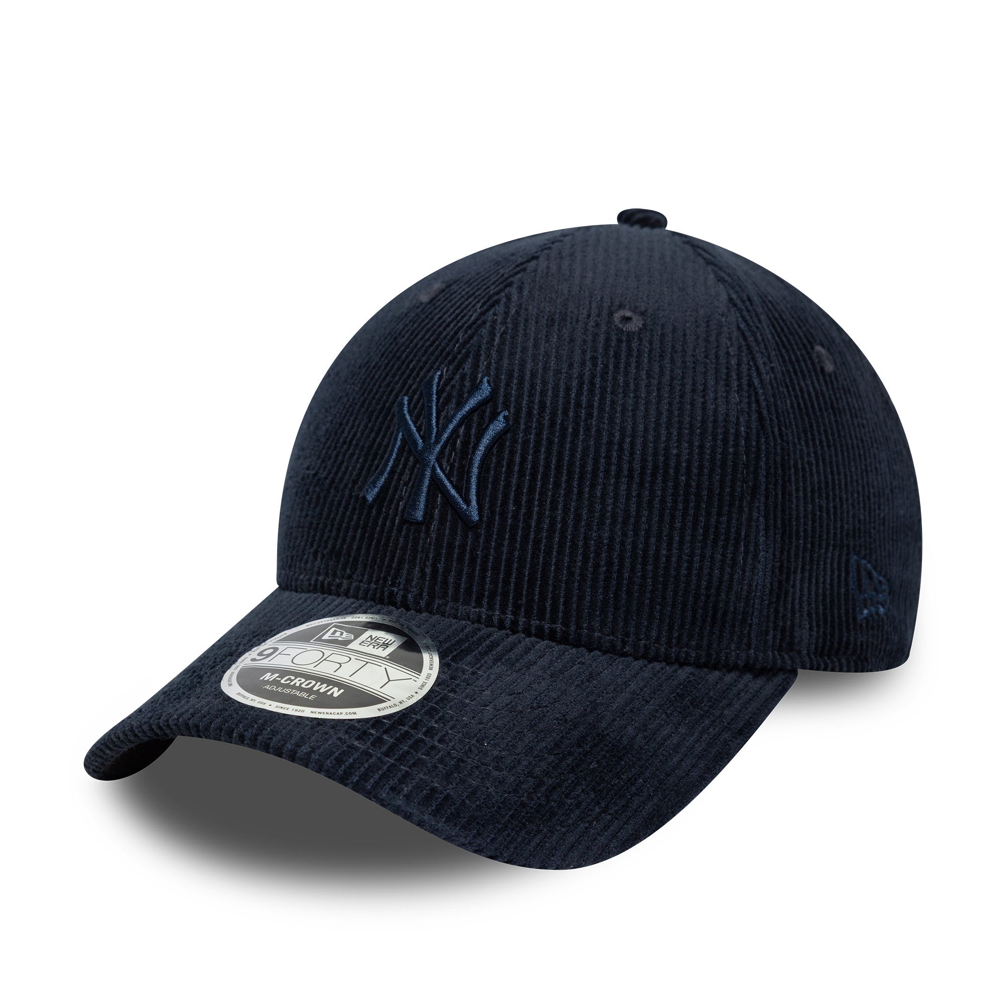New Era - 9FORTY M-Crown - CORD - New York Yankees - Navy - Headz Up 