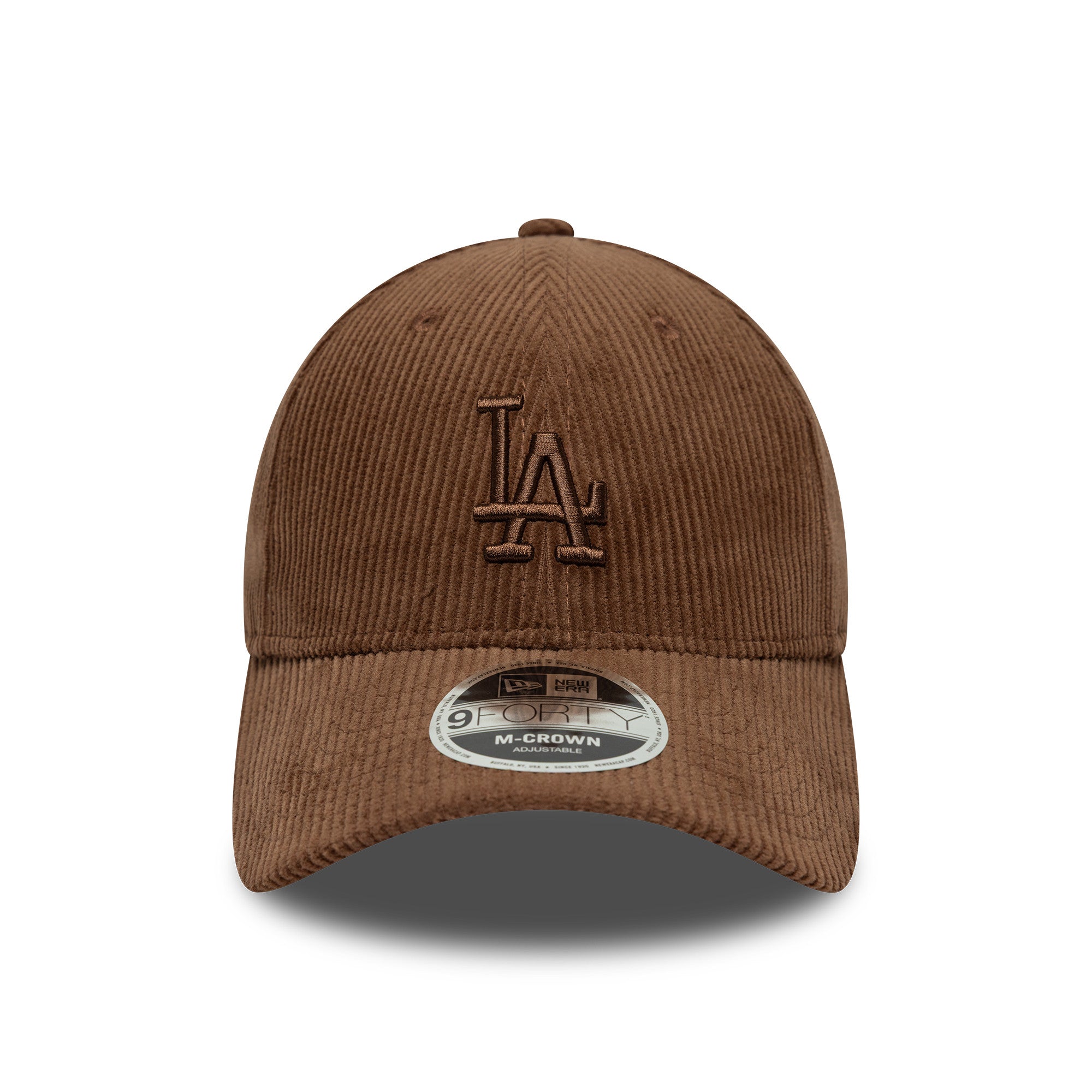 New Era - 9FORTY M-Crown - CORD - Los Angeles Dodgers - Brown - Headz Up 