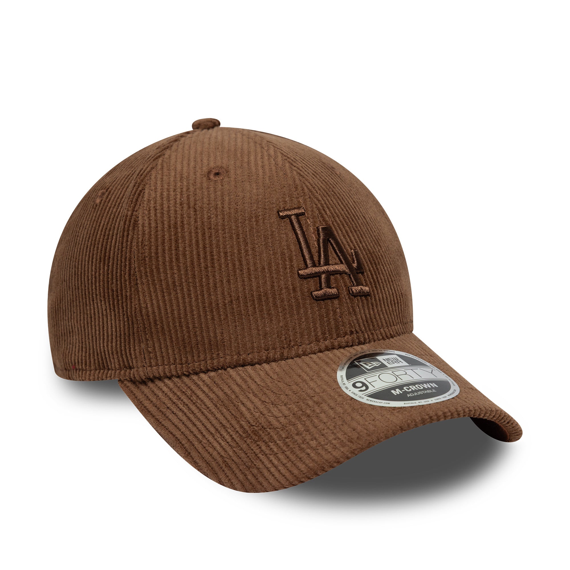 New Era - 9FORTY M-Crown - CORD - Los Angeles Dodgers - Brown - Headz Up 