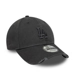 New Era - 9FORTY - WASHED DISTRESSED - Los Angeles Dodgers - Dark Grey - Headz Up 