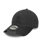 New Era - 9FORTY - WASHED DISTRESSED - Los Angeles Dodgers - Dark Grey - Headz Up 