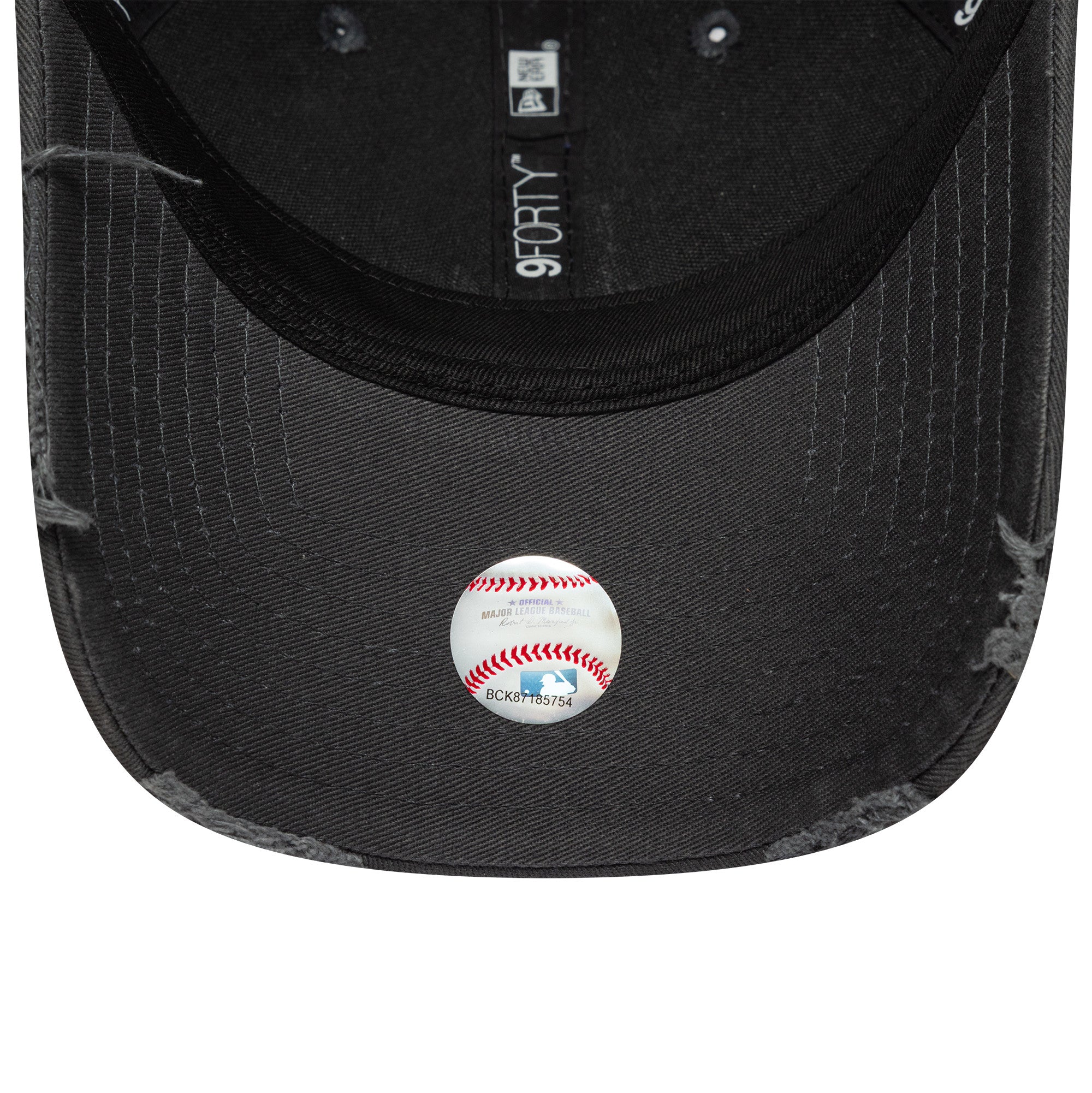 New Era - 9FORTY - WASHED DISTRESSED - Los Angeles Dodgers - Dark Grey - Headz Up 