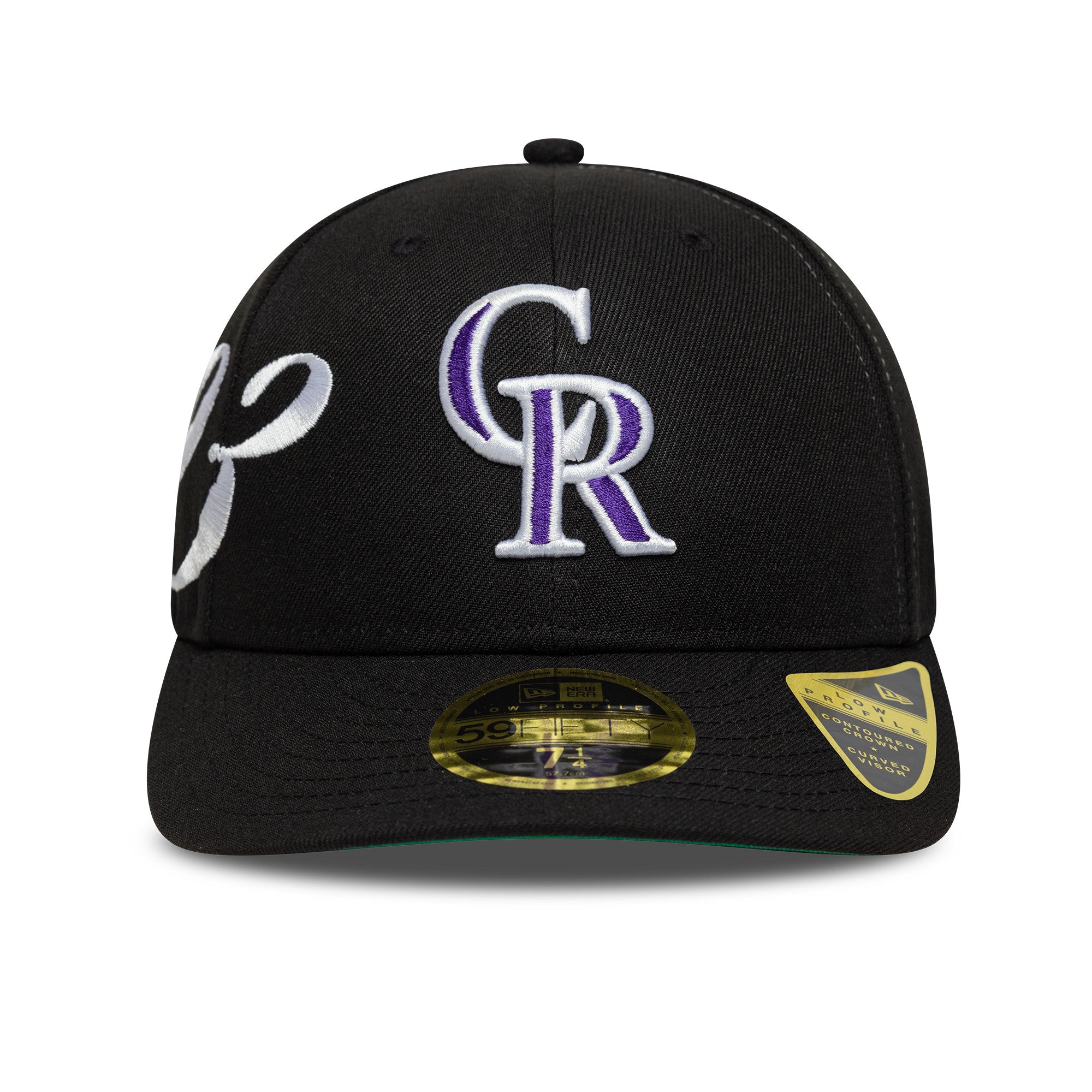 New Era - 59FIFTY Fitted Low Profile - Est Script - Colorado Rockies - Black - Headz Up 