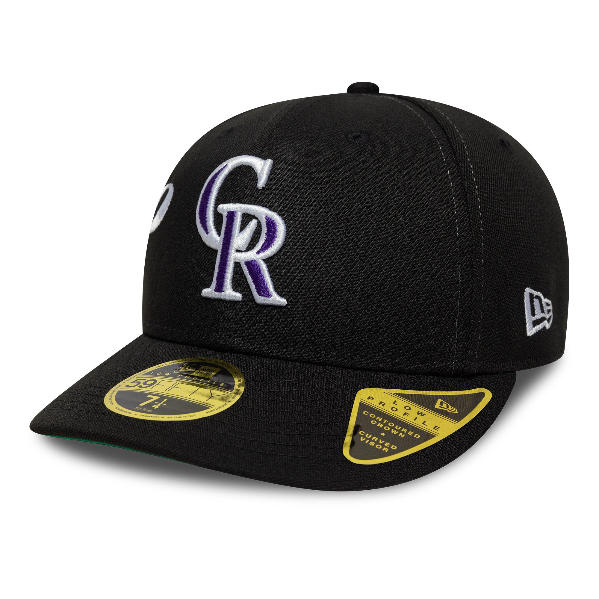 New Era - 59FIFTY Fitted Low Profile - Est Script - Colorado Rockies - Black - Headz Up 