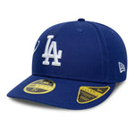 New Era - 59FIFTY Fitted Low Profile - Est Script - Los Angeles Dodgers - Blue - Headz Up 