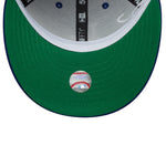 New Era - 59FIFTY Fitted Low Profile - Est Script - Los Angeles Dodgers - Blue - Headz Up 