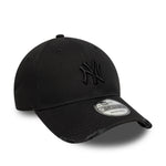 New Era - 9FORTY - WASHED DISTRESSED - New York Yankees - Black - Headz Up 