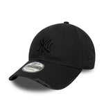 New Era - 9FORTY - WASHED DISTRESSED - New York Yankees - Black - Headz Up 