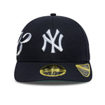New Era - 59FIFTY Fitted Low Profile - Est Script - New York Yankees - Navy - Headz Up 