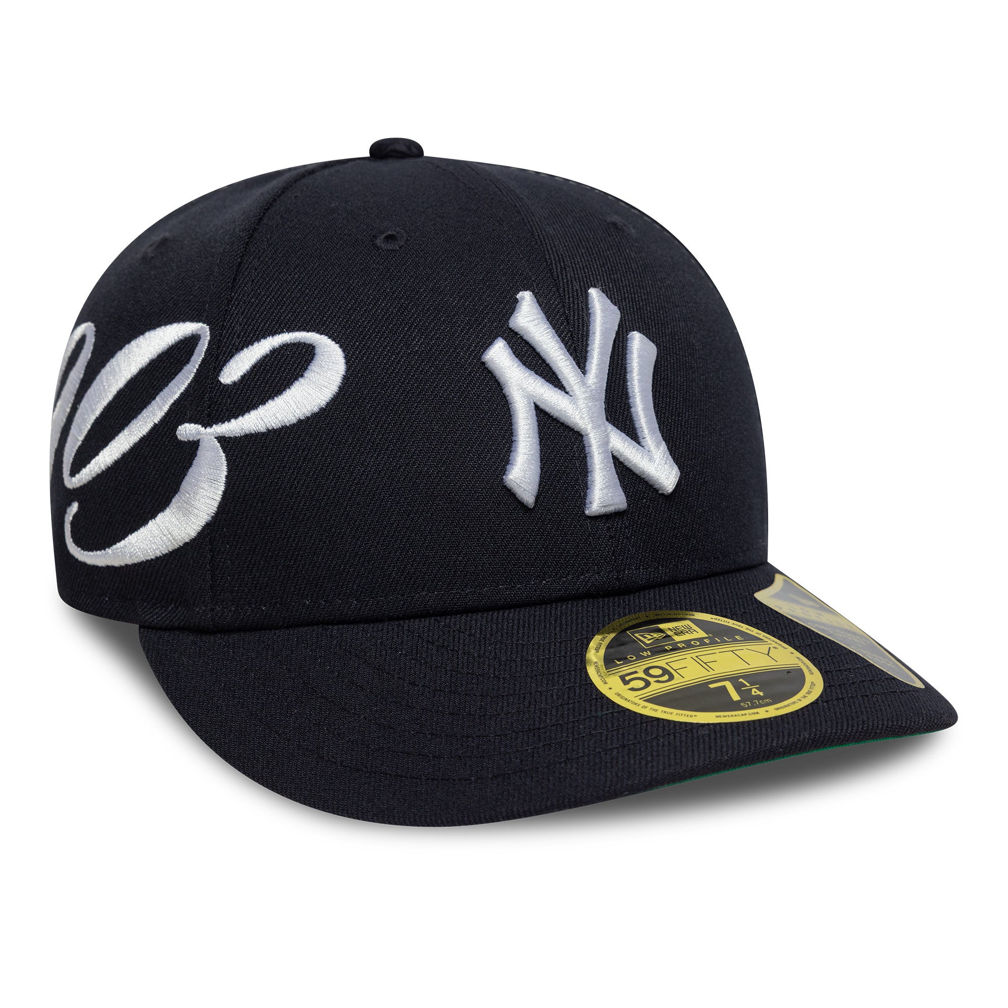 New Era - 59FIFTY Fitted Low Profile - Est Script - New York Yankees - Navy - Headz Up 