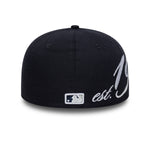 New Era - 59FIFTY Fitted Low Profile - Est Script - New York Yankees - Navy - Headz Up 