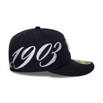 New Era - 59FIFTY Fitted Low Profile - Est Script - New York Yankees - Navy - Headz Up 
