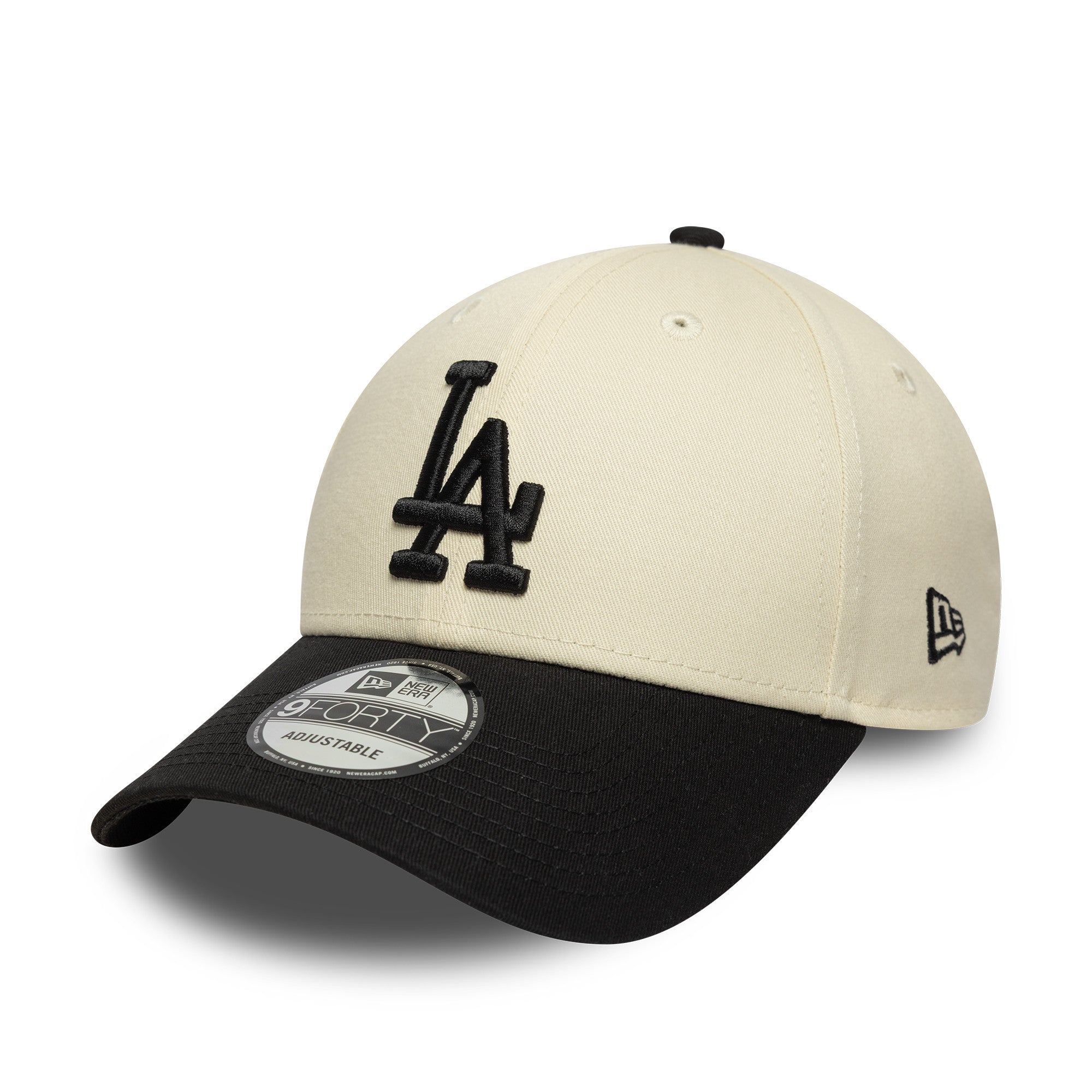 New Era - 9FORTY - Los Angeles Dodgers - Colour Block - Light Chrome/Black - Headz Up 