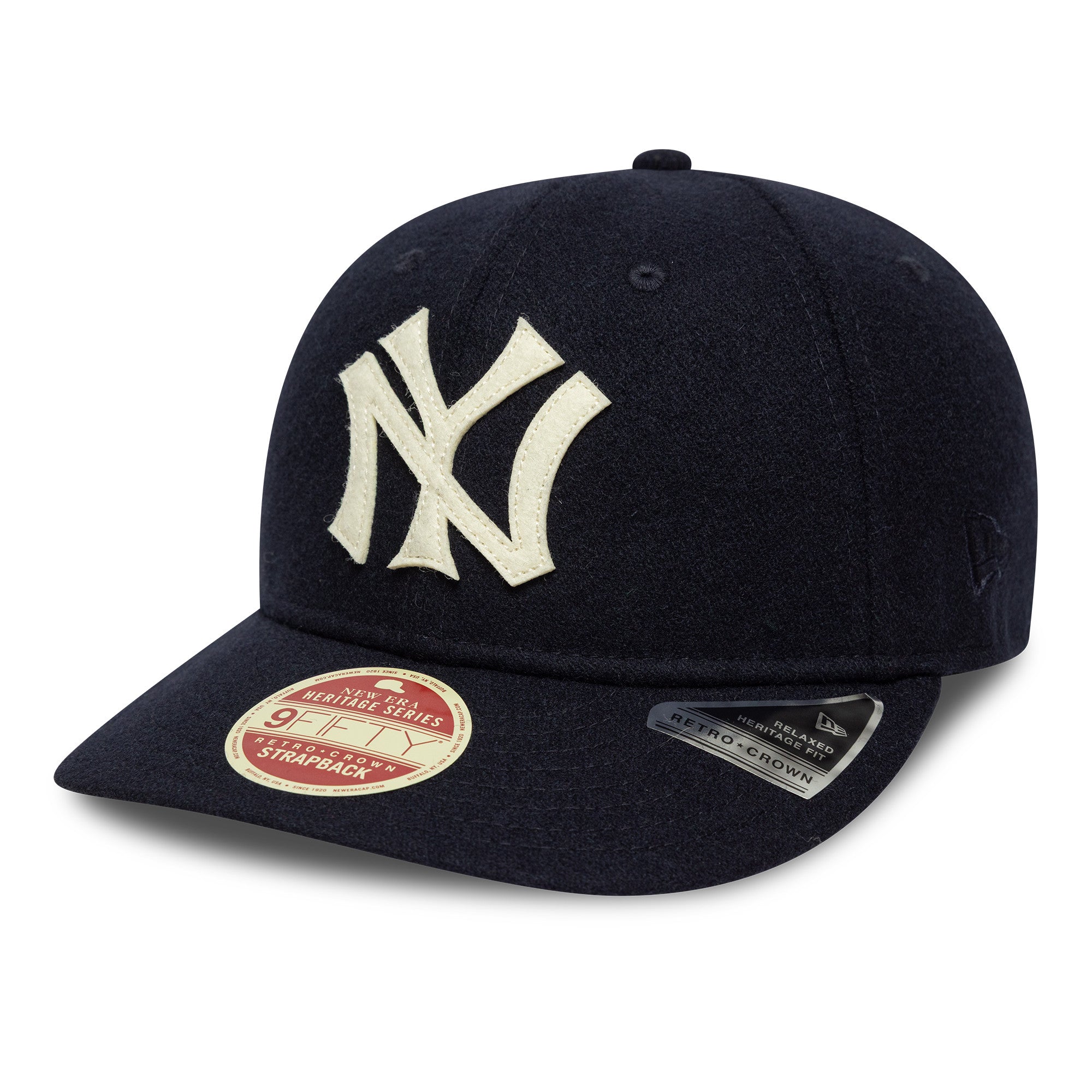 New Era - 9FIFTY Retro Crown - New York Yankees Cooperstown - Heritage Series - Navy - Headz Up 