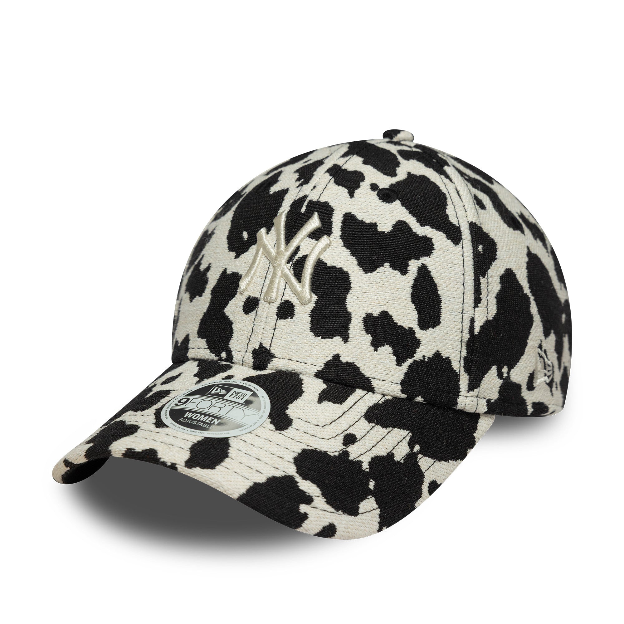 New Era - 9FORTY - WMNS - COW MIDI - New York Yankees - Black/White - Headz Up 