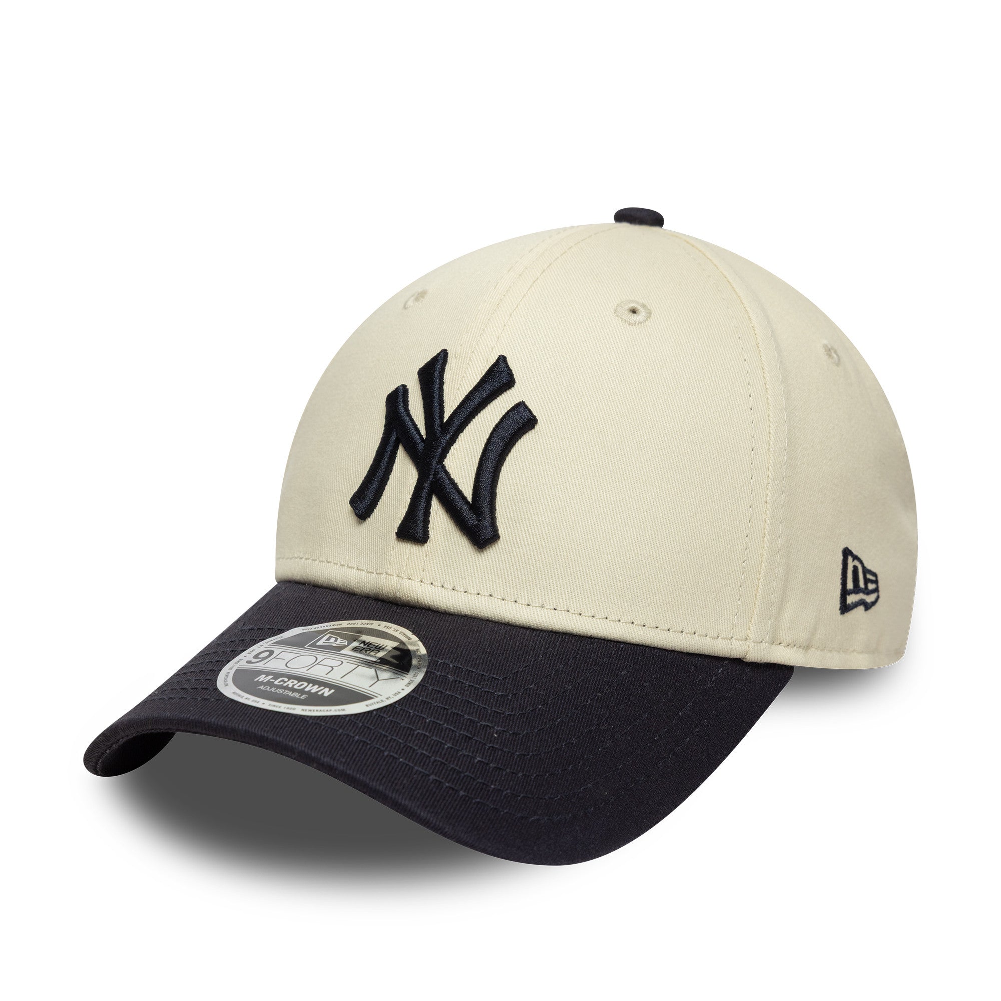 New Era - 9FORTY M-crown - New York Yankees - Chrome/Navy - Headz Up 
