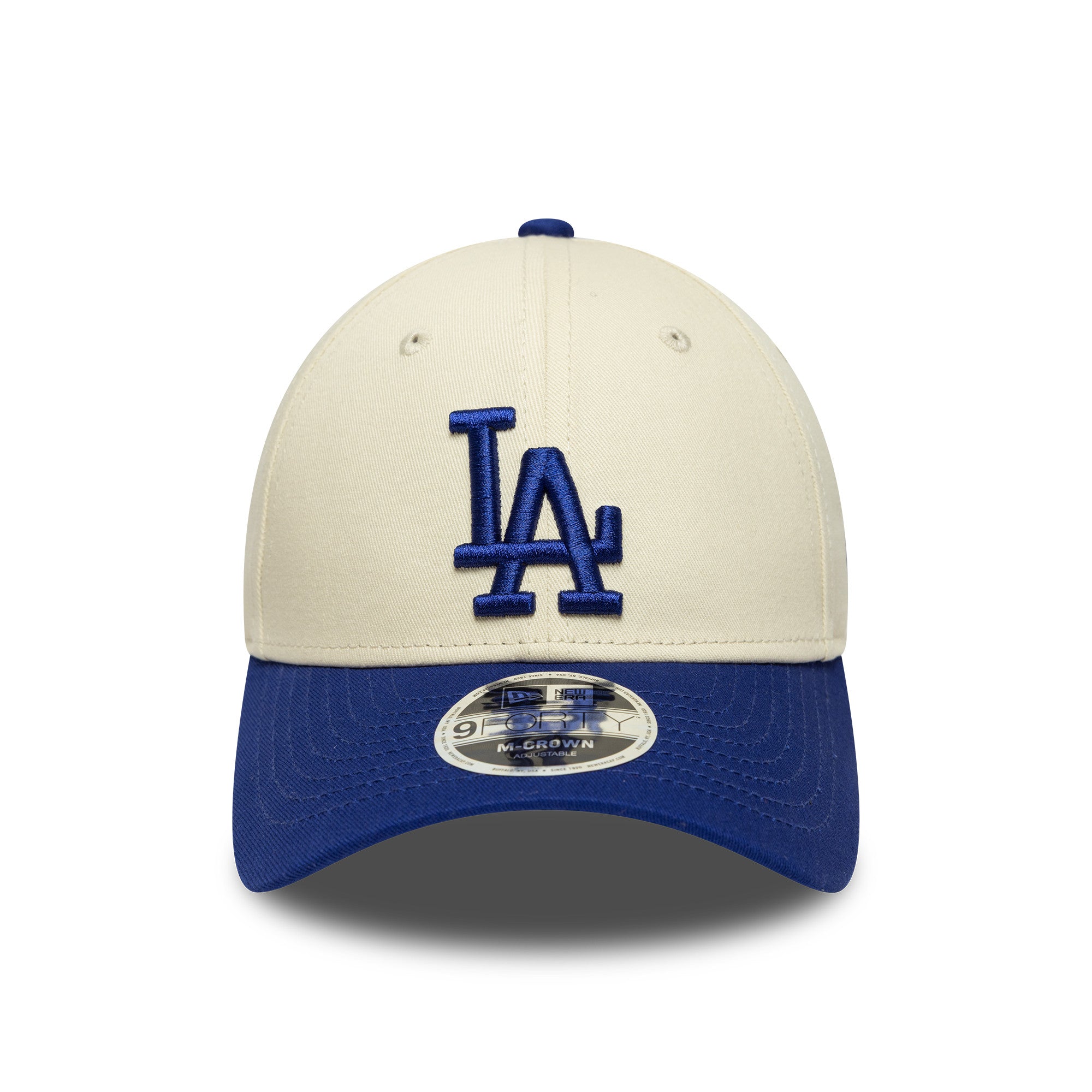New Era - 9FORTY M-crown - Los Angeles Dodgers - Chrome/Blue - Headz Up 