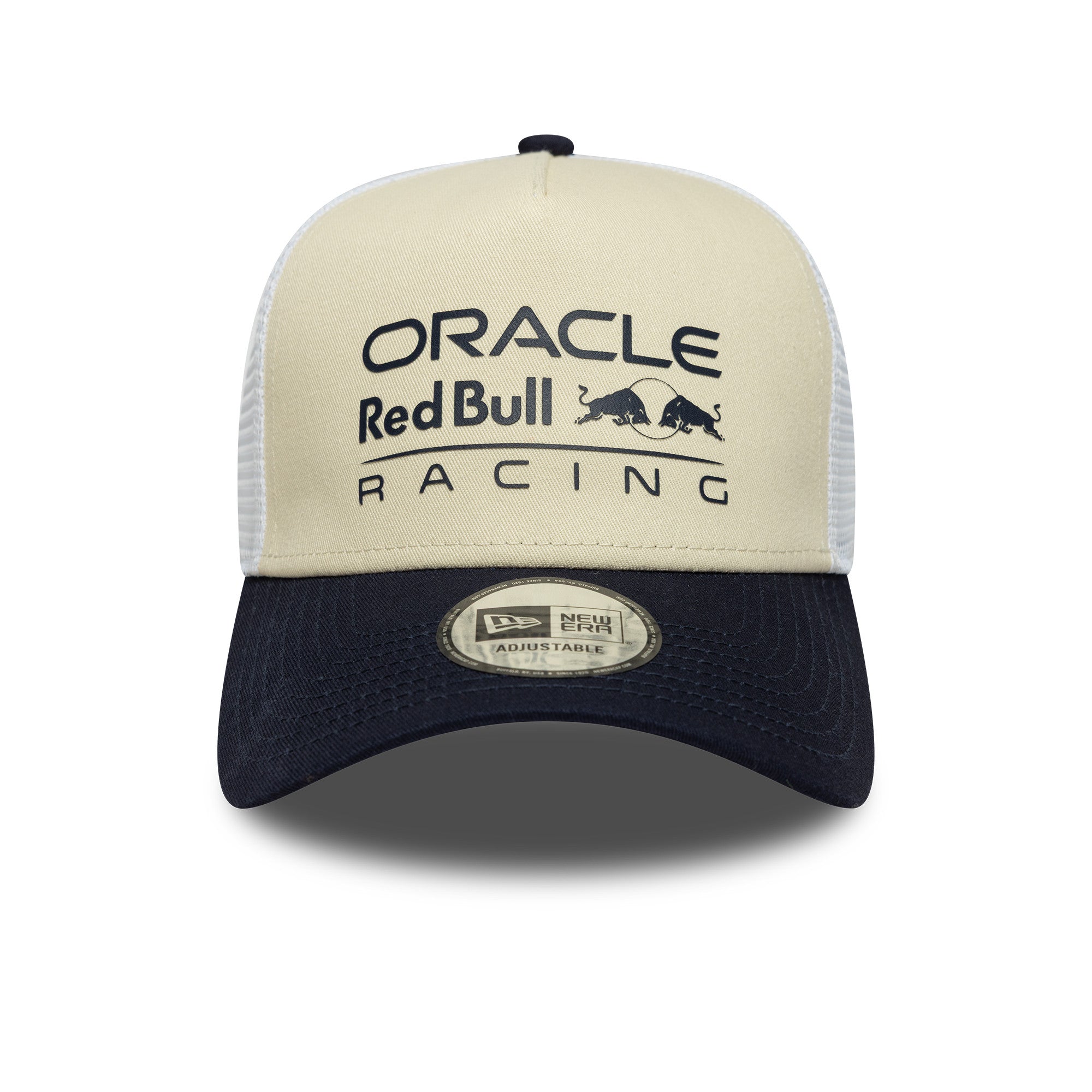 New Era - Red Bull F1 Seasonal - A-Frame Trucker Cap - Chrome/Navy - Headz Up 