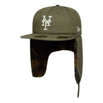 New Era - 59FIFTY Fitted Cap - New York Mets - Camo Dog Ear - Olive - Headz Up 