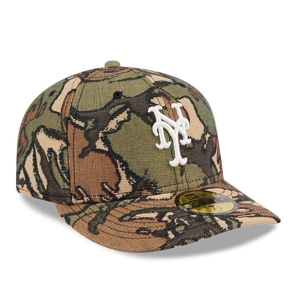 New Era - 59FIFTY Fitted Cap - New York Mets - Jacquard Camo - Headz Up 