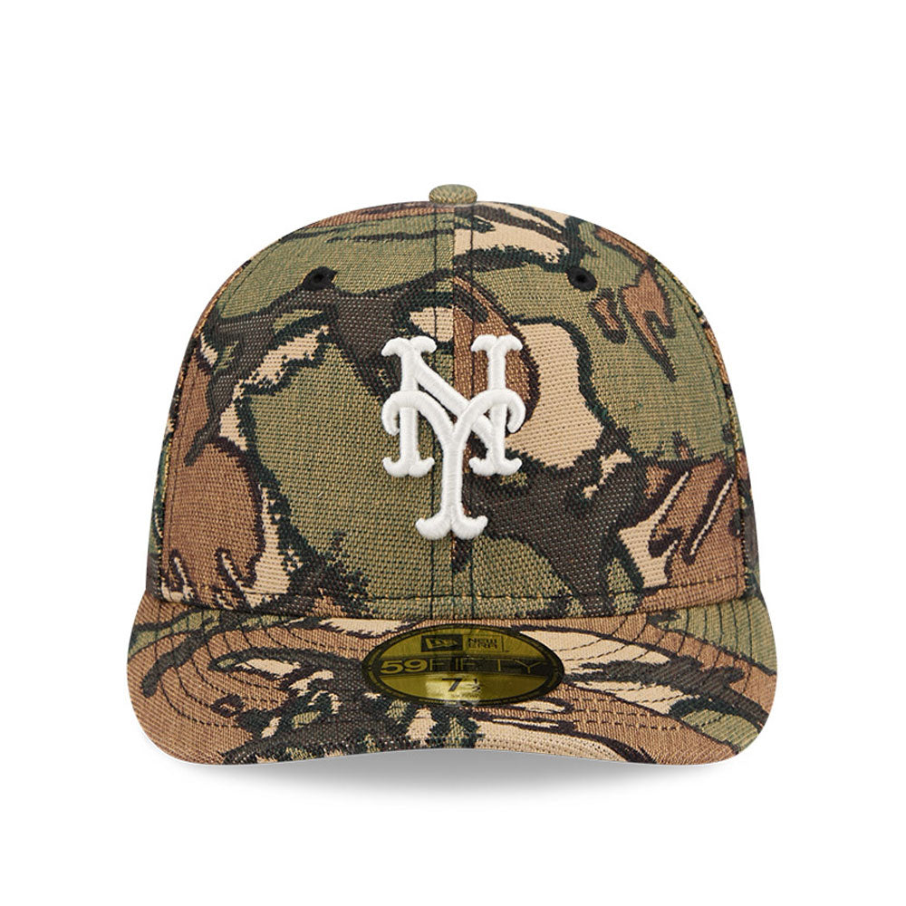 New Era - 59FIFTY Fitted Cap - New York Mets - Jacquard Camo - Headz Up 