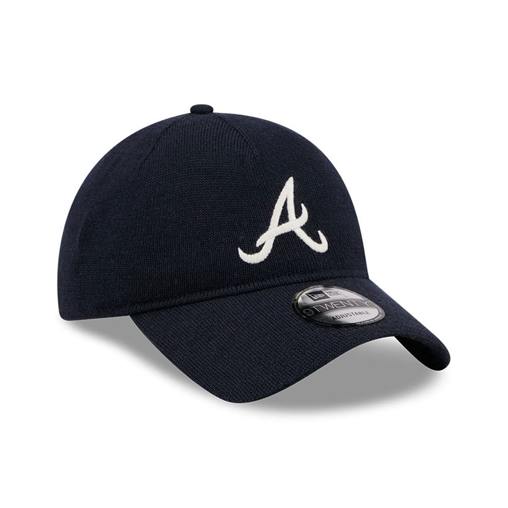 New Era - Atlanta Braves - 9TWENTY - MERINO WOOL - Navy - Headz Up 