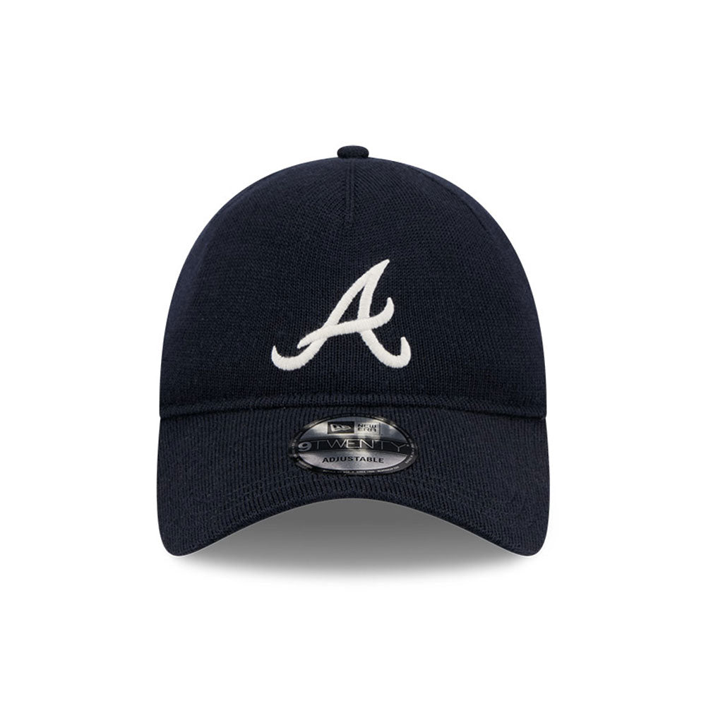 New Era - Atlanta Braves - 9TWENTY - MERINO WOOL - Navy - Headz Up 