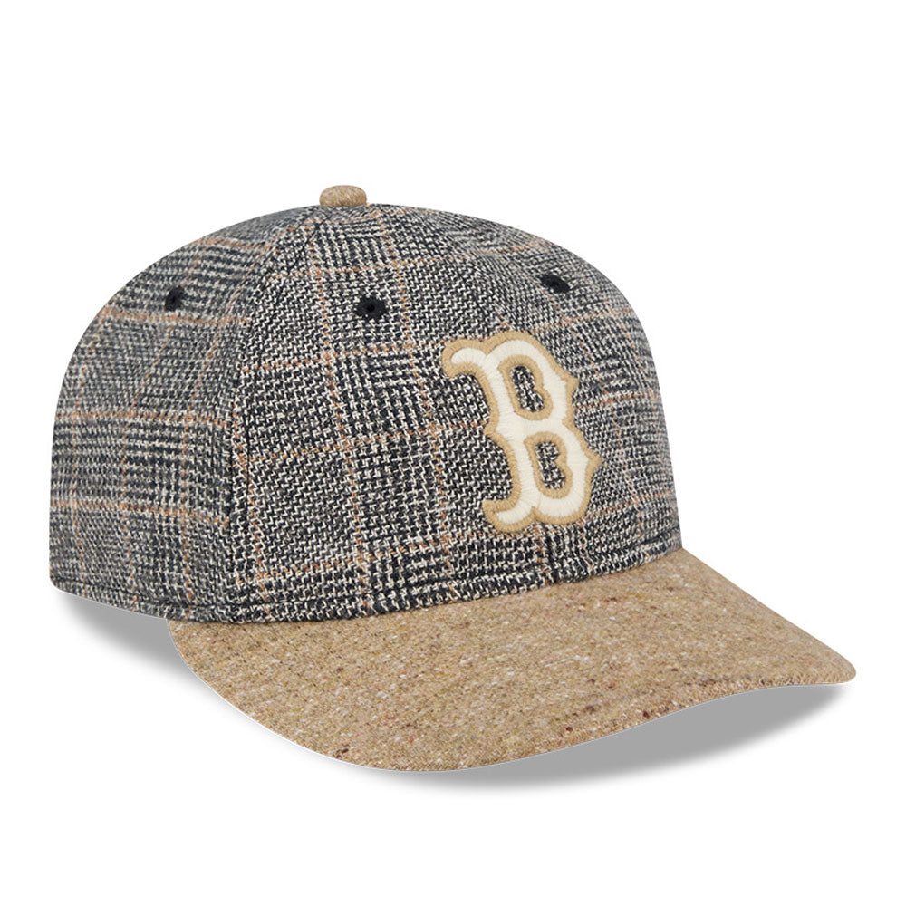 New Era - 59FIFTY  Retro Crown - Vintage Tweed - Boston Red Sox - Grey/Khaki - Headz Up 