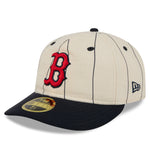 New Era - 59FIFTY  Retro Crown - LINEN - Boston Red Sox - Off White/Navy - Headz Up 