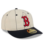 New Era - 59FIFTY  Retro Crown - LINEN - Boston Red Sox - Off White/Navy - Headz Up 