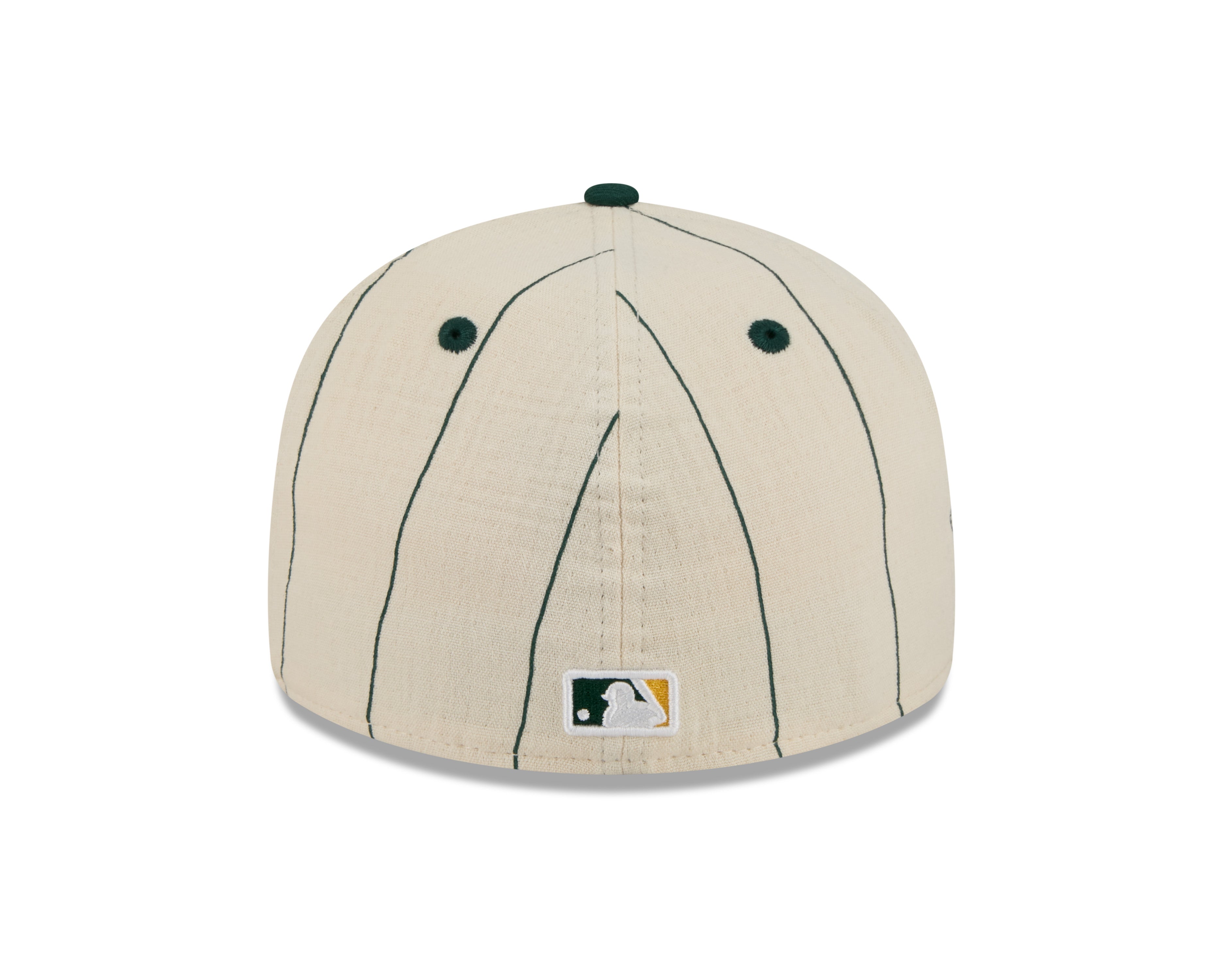 New Era - 59FIFTY  Retro Crown - LINEN - Oakland Athletics - Off White/Green - Headz Up 