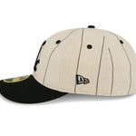 New Era - 59FIFTY  Retro Crown - LINEN - Chicago White Sox - Off White/Black - Headz Up 