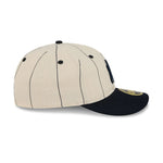 New Era - 59FIFTY  Retro Crown - LINEN - New York Yankees Original Logo - Off White/Navy - Headz Up 