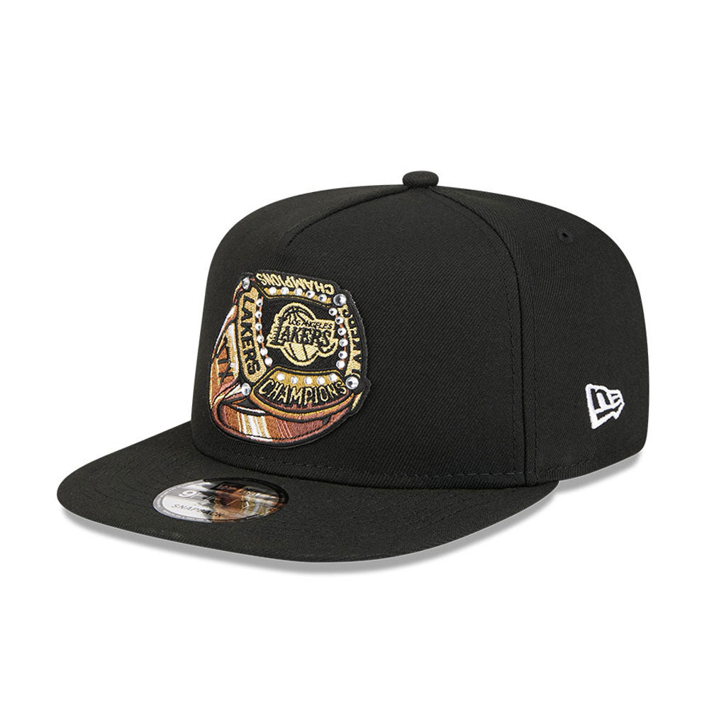 New Era - Los Angeles Lakers - 9FIFTY Snapback - RING - Black - Headz Up 