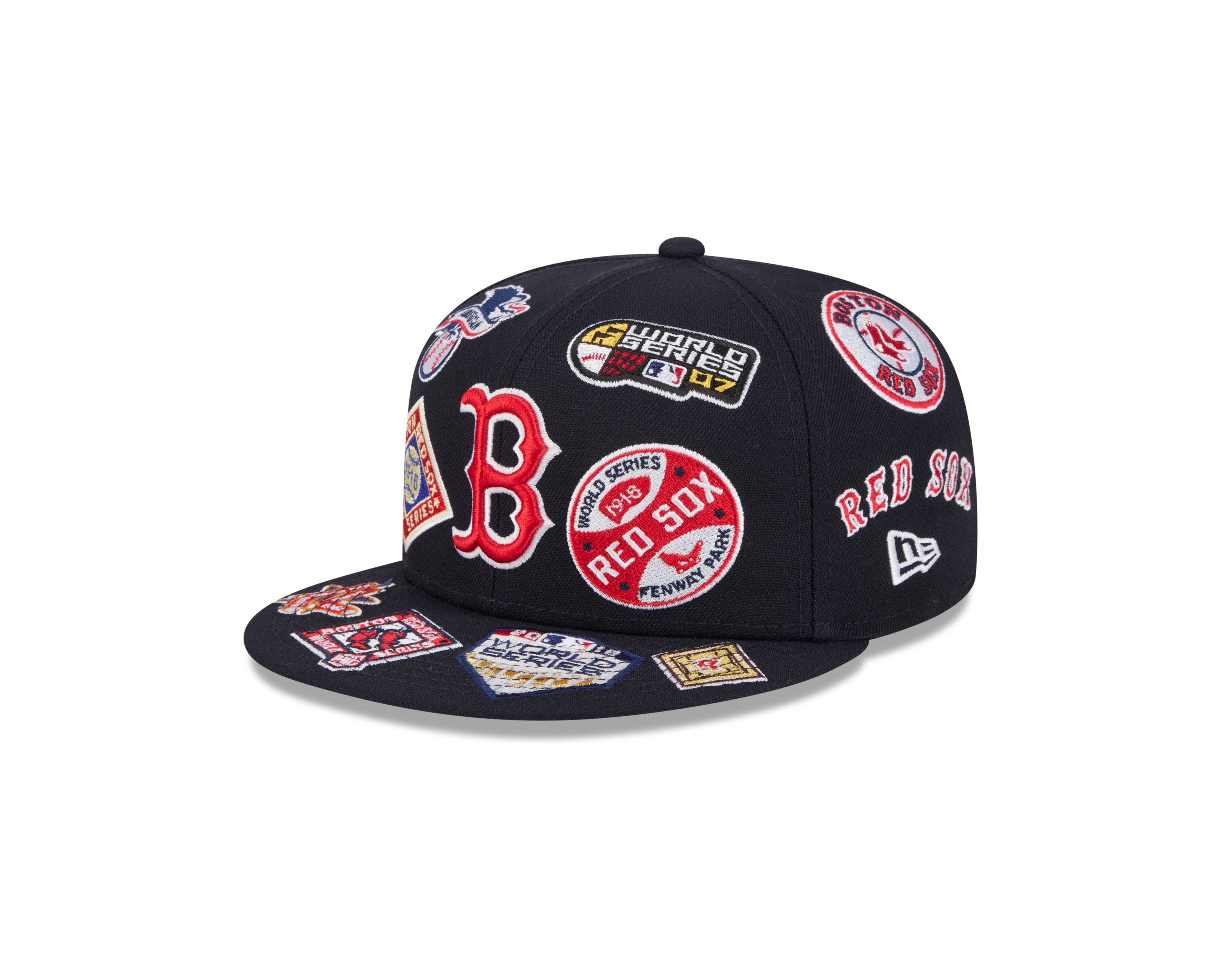 New Era - 59FIFTY - ALL OVER - Boston Red Sox - Navy - Headz Up 