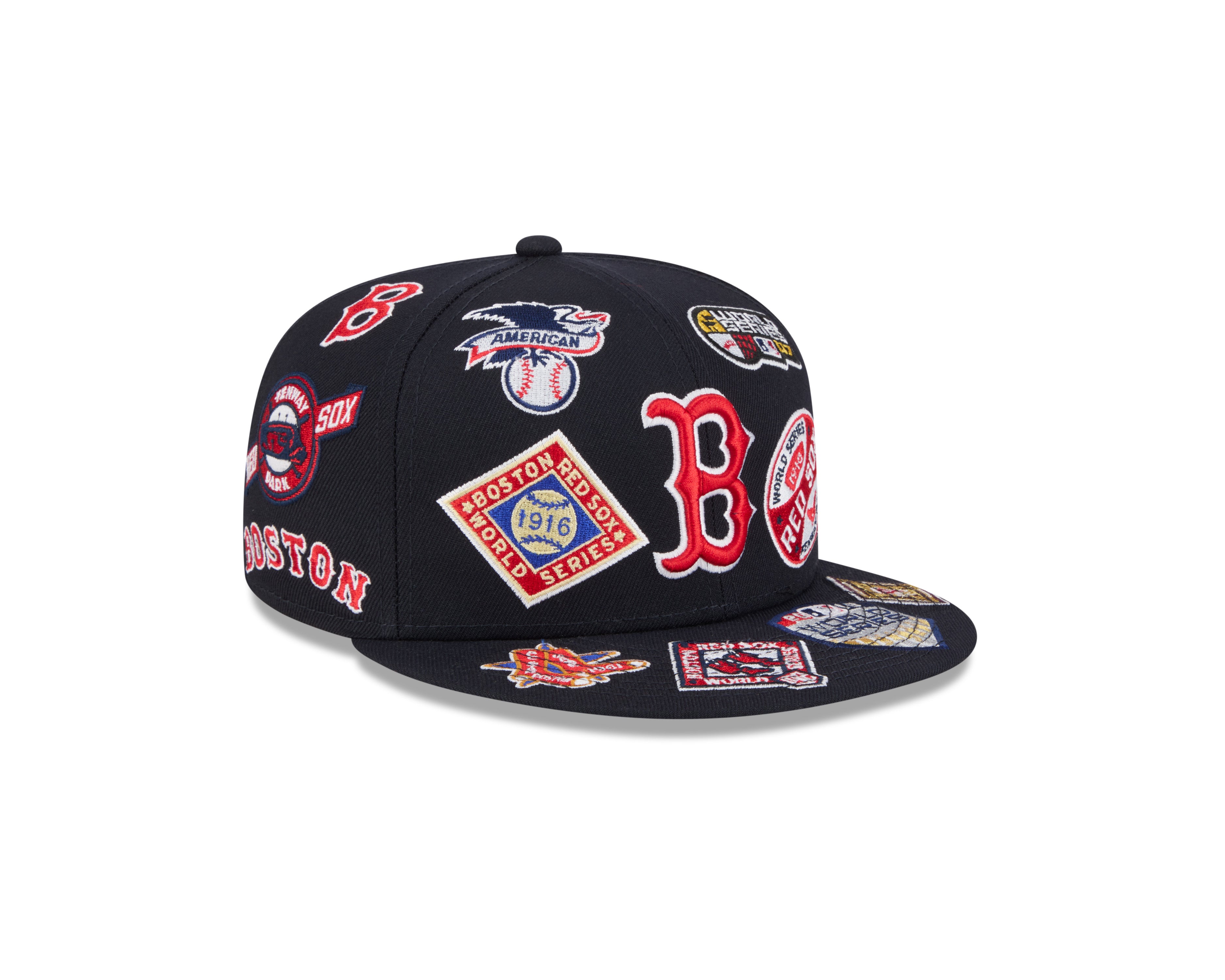 New Era - 59FIFTY - ALL OVER - Boston Red Sox - Navy - Headz Up 
