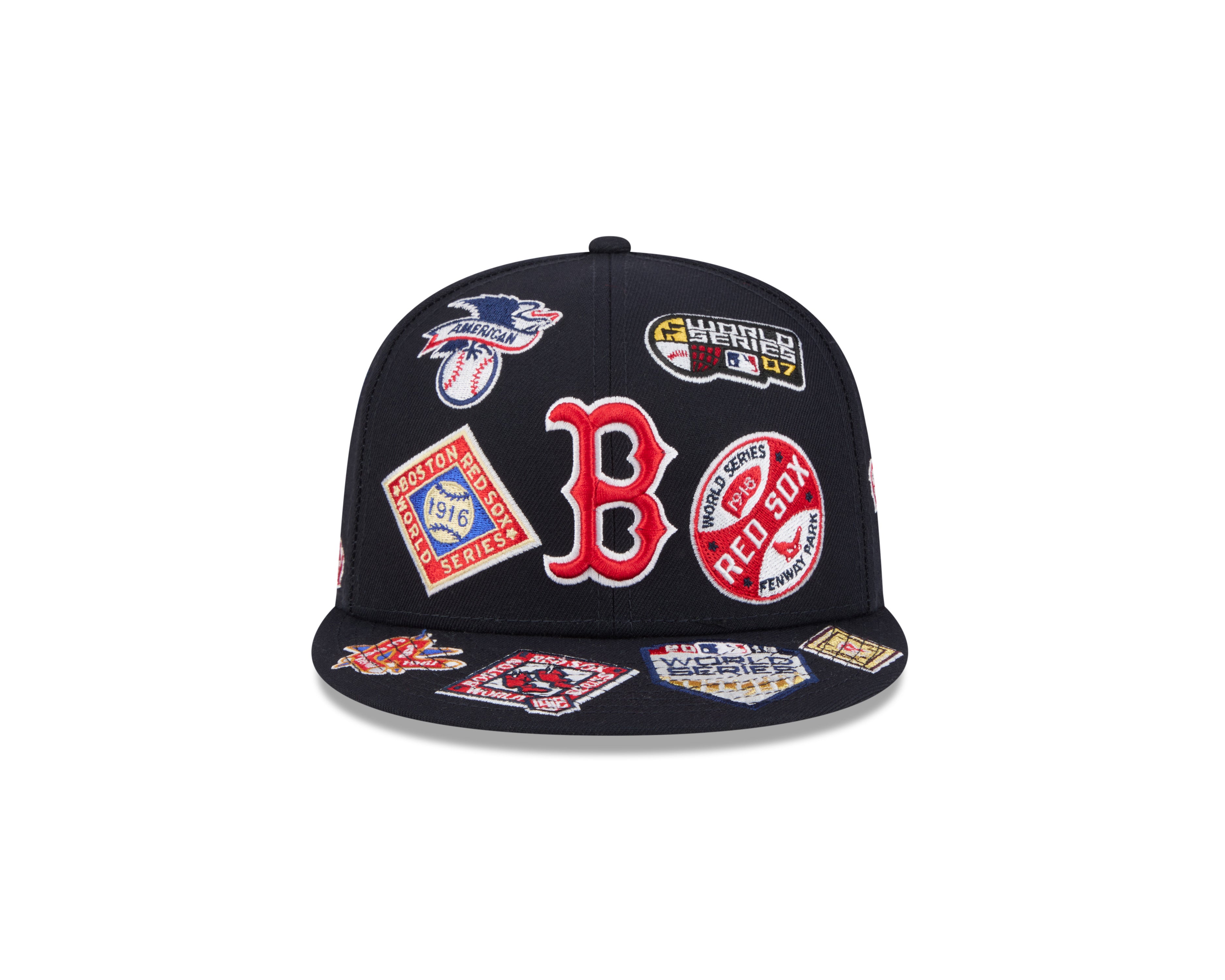 New Era - 59FIFTY - ALL OVER - Boston Red Sox - Navy - Headz Up 