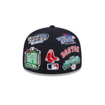 New Era - 59FIFTY - ALL OVER - Boston Red Sox - Navy - Headz Up 