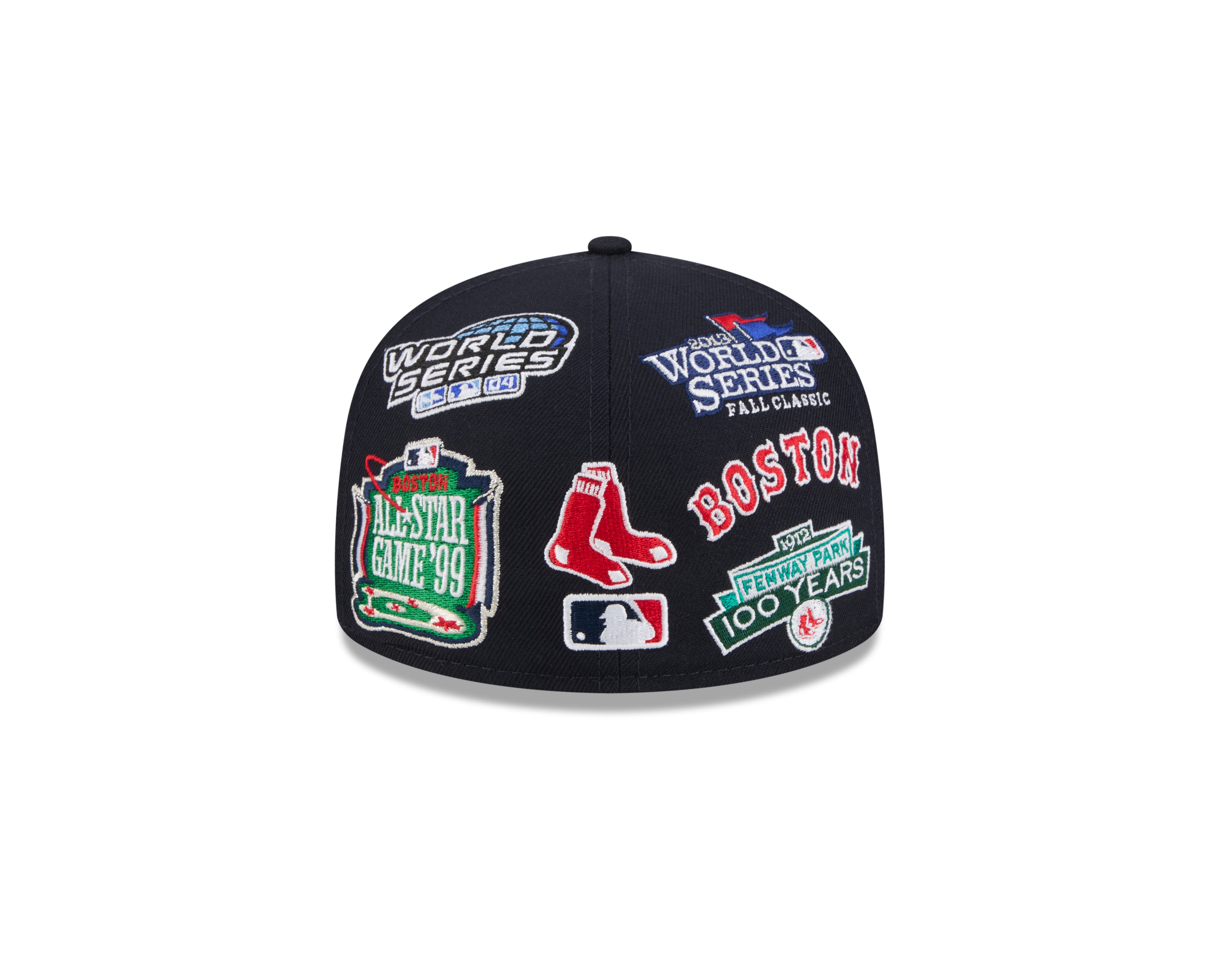 New Era - 59FIFTY - ALL OVER - Boston Red Sox - Navy - Headz Up 