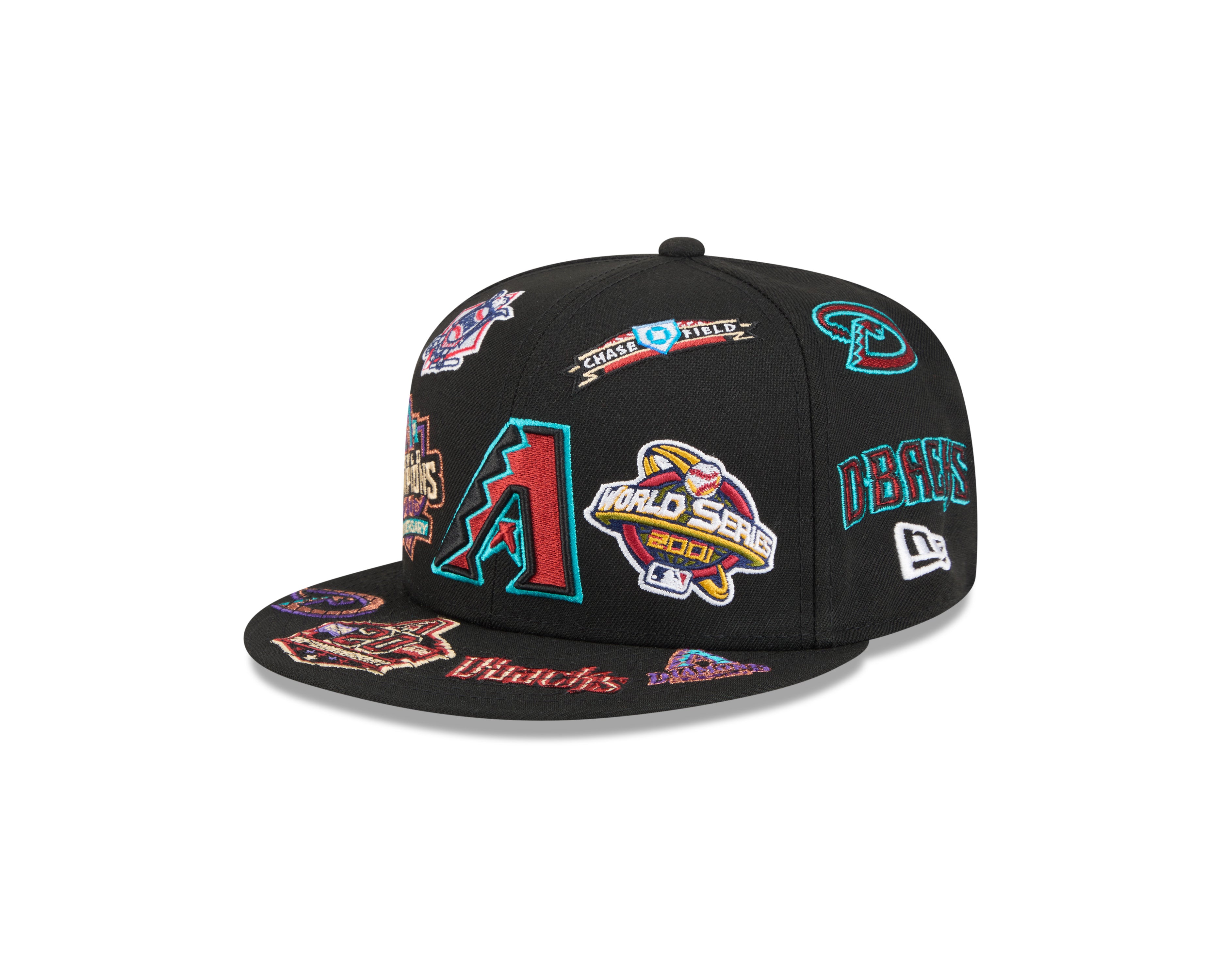 New Era - 59FIFTY - ALL OVER - Arizona Diamondbacks - Black - Headz Up 