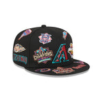 New Era - 59FIFTY - ALL OVER - Arizona Diamondbacks - Black - Headz Up 