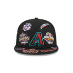 New Era - 59FIFTY - ALL OVER - Arizona Diamondbacks - Black - Headz Up 