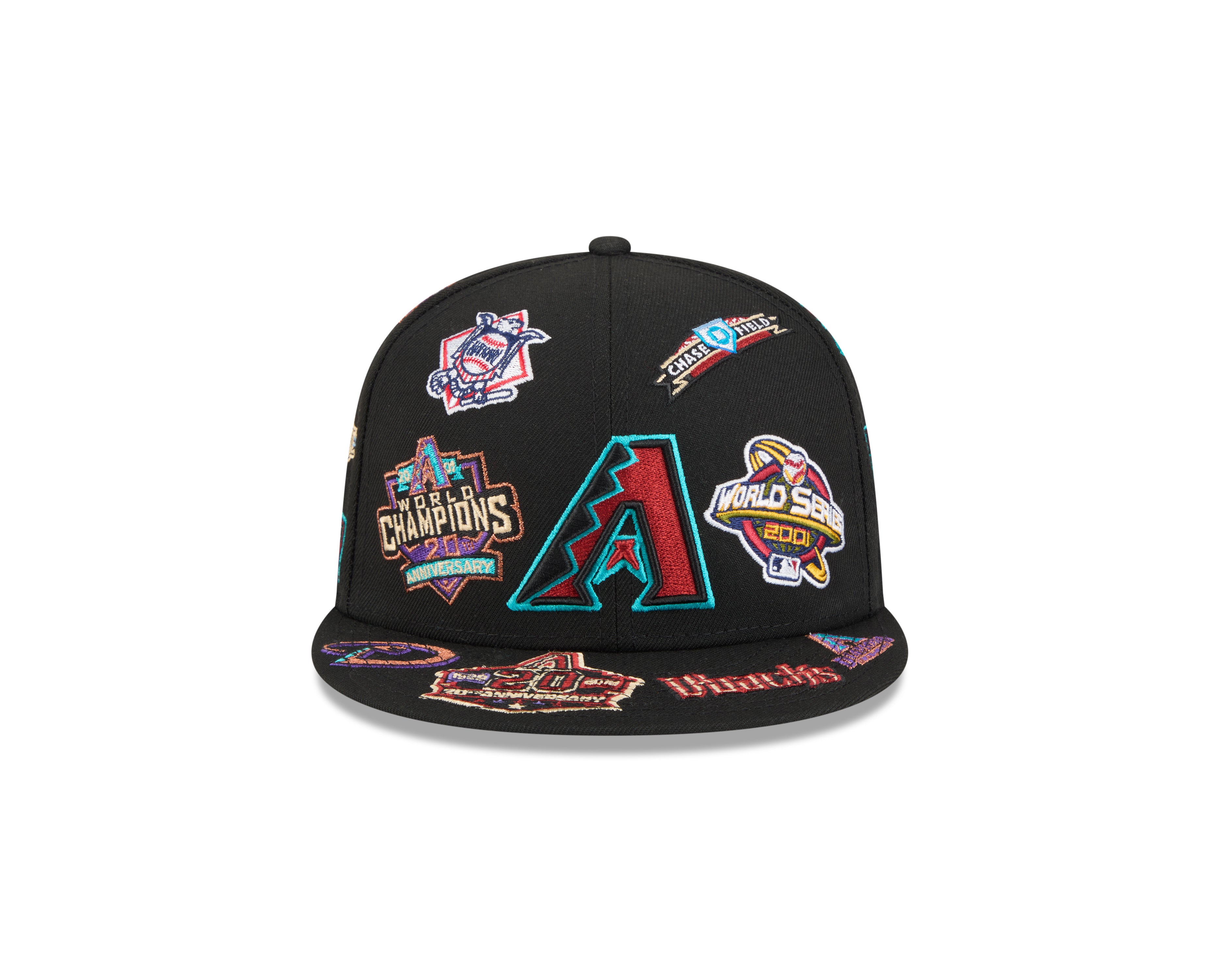 New Era - 59FIFTY - ALL OVER - Arizona Diamondbacks - Black - Headz Up 