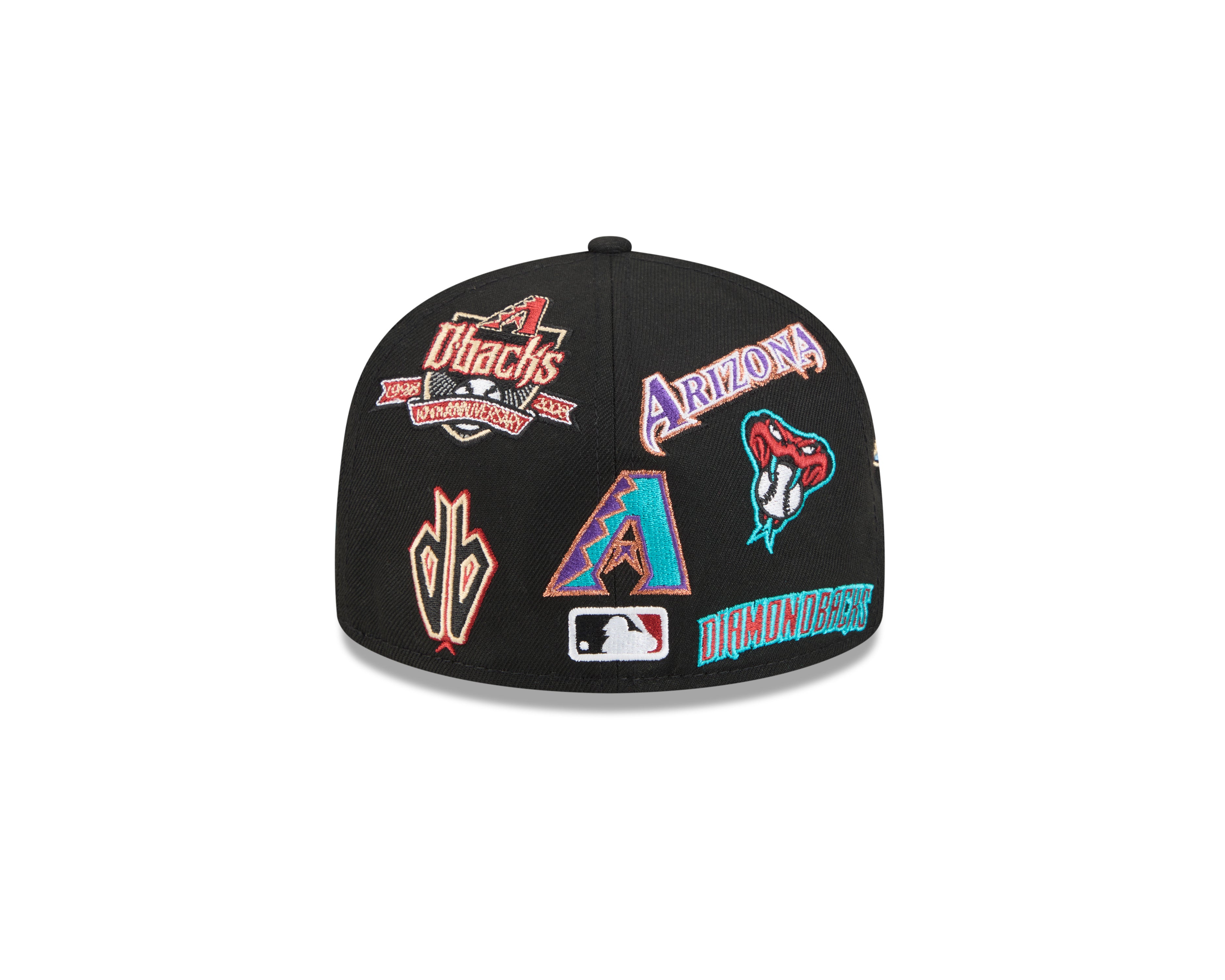 New Era - 59FIFTY - ALL OVER - Arizona Diamondbacks - Black - Headz Up 