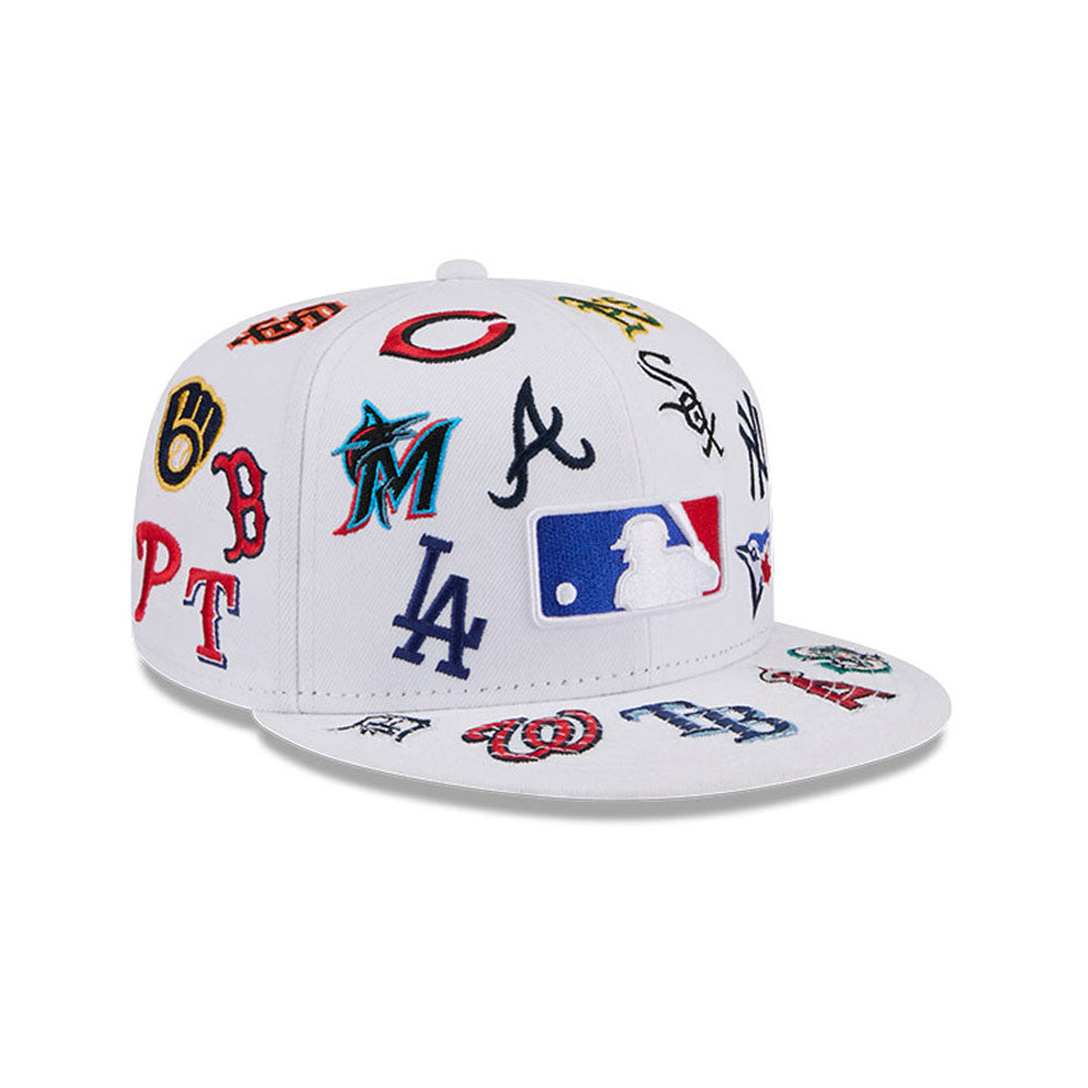 New Era - 59FIFTY - ALL OVER - MLB - White - Headz Up 