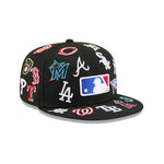 New Era - 59FIFTY - ALL OVER - MLB - Black - Headz Up 