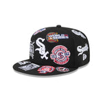 New Era - 59FIFTY - ALL OVER - Chicago White Sox - Black - Headz Up 