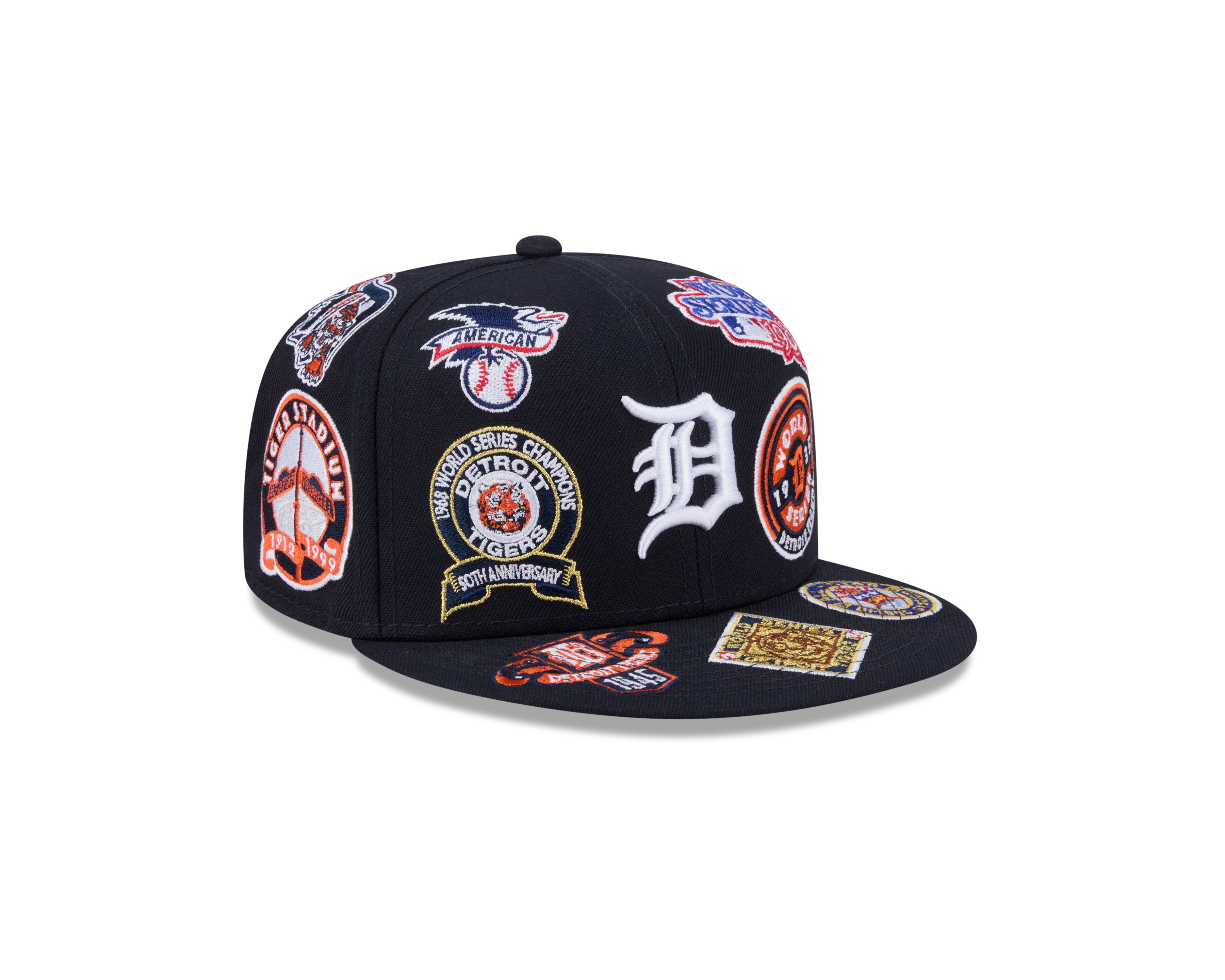 New Era - 59FIFTY - ALL OVER - Detroit Tigers - Navy - Headz Up 