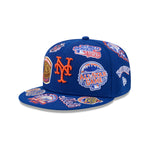 New Era - 59FIFTY - ALL OVER - New York Mets - Blue - Headz Up 