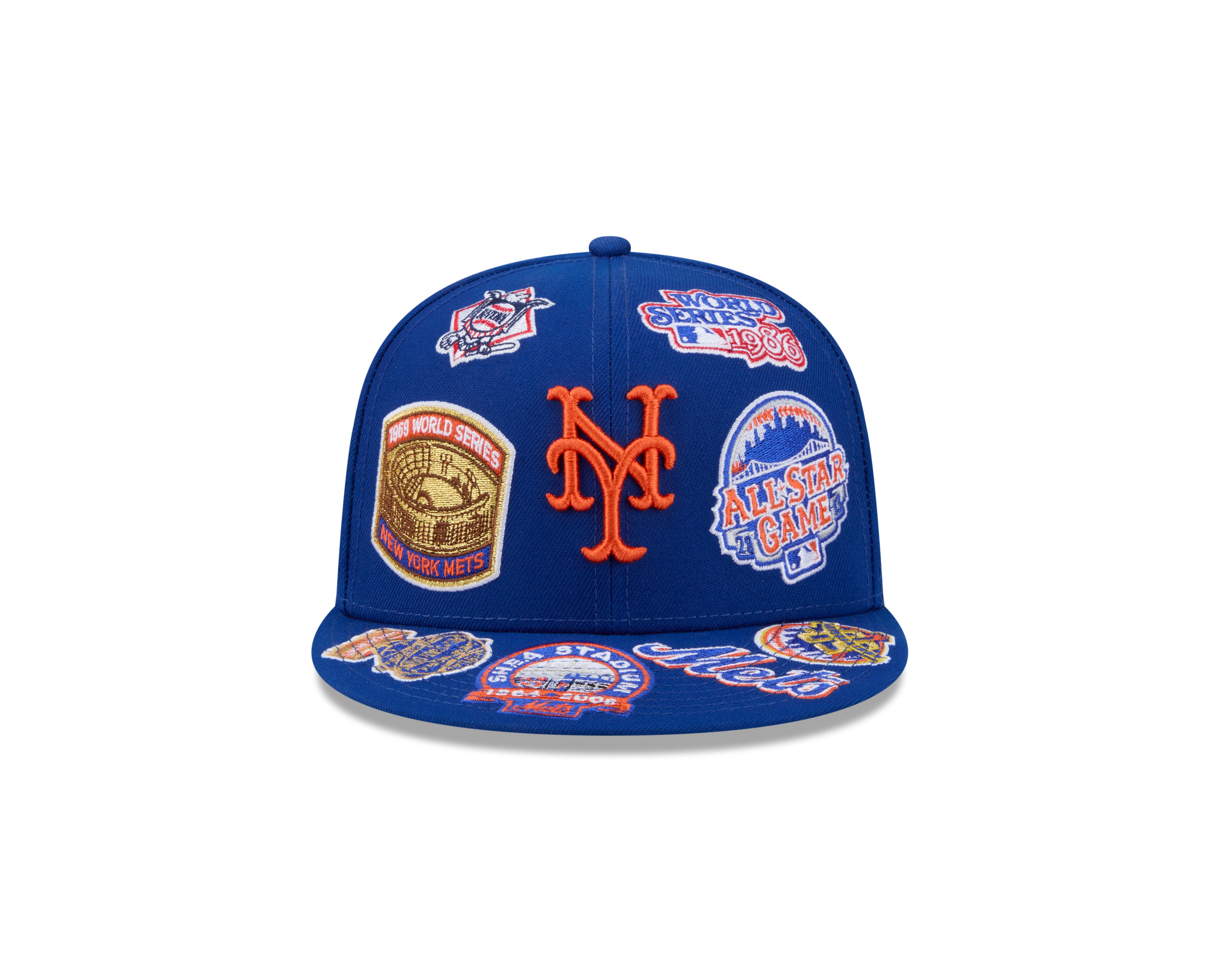 New Era - 59FIFTY - ALL OVER - New York Mets - Blue - Headz Up 